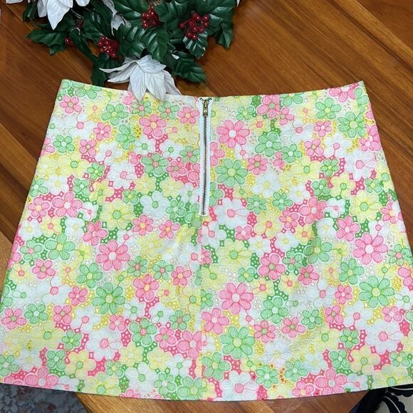Lilly Pulitzer Tate Floral Lace Skirt - Picture 6 of 9